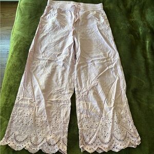 Loft Beach Light Purple Pants